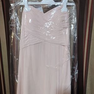 Petal Pink Chiffon Gown